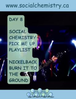 Some days don’t call for soft motivation.

Some days call for fire.

That’s where today’s Music Motivates Monday – Pick Me Up Playlist (Day 8) comes in.

This one isn’t about slowing down or sitting with your thoughts. 
It’s about flipping the switch.

It’s about shaking off the weight. 
Letting the frustration out. 
And reminding yourself that you still have energy left to give.

“Burn It to the Ground” hits differently when:
- You’ve had enough of holding things in 
- You’re tired of playing small 
- You need to feel something loud, raw, and real 

Not every reset looks peaceful. 
Some resets are aggressive. 
Some sound like volume turned all the way up. 

And that’s okay.

Music can be release. 
It can be a reset button. 
It can be the push you didn’t know you needed.

So today, don’t overthink it.

Hit play. 
Turn it up. 
Move your body. 
Let it out.

Then carry that energy forward into whatever comes next.

If you’re building your own Pick Me Up Playlist, this one deserves a spot.

Find more playlists, tools, and ways to reset your mindset anytime at SocialChemistry.ca

Release. Reflect. Reconnect.

#socialchemistry #musictherapy #mindsetshift #emotionalrelease #motivation