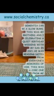 I am crushed by the loss of you. Love you DAD #superdad #socialchemistry