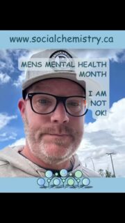 June is recognized as Men’s Mental Health Month, a vital time dedicated to raising awareness about the unique psychological challenges men face. It is an opportunity to break outdated stigmas, encourage vulnerability, and promote emotional well-being so that men and boys feel safe seeking the support they need.

Why It Matters Societal expectations and traditional gender roles often pressure men to suppress their emotions, mask their stress, or deal with pain in silence.

The Statistics: Men account for approximately 75% of all completed suicides in Canada, and it remains a leading cause of death for young men.

The Risk: Due to the pressure to appear stoic, mental health issues like depression and anxiety are frequently underreported or ignored until they reach a crisis point.

Local & National Resources: f you or someone you know is struggling, there are specialized, confidential networks available to help:

Socialchemistry.ca: obviously Tools and Resources for Men, Women and Youth. 

Buddy Up: A men’s suicide prevention campaign providing resources designed specifically by men, for men.

HeadsUpGuys: A premier online resource focused on men’s depression, providing tips, actionable steps, and therapist directories.

MindFit Toolkit: Offered by the Canadian Men’s Health Foundation, featuring physical activity and mental health strategies to manage daily stress.

✅ Check in on the men in you life

I’ve had a rough go lately? Some stupid stuff that just causes stress and my father passing. And TBH I am not ok.