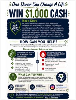 One donation can change a life.  I have very dear friends that are struggling with a child who has bone marrow cancer. Their son got very very lucky and found a donor very very quickly, but many are not this lucky. Take a look at the attached and see what you can do to become a donor and make some dough. It’s just a test! Do it! #cancer #raiseawareness #bonemarrowdonor #socialchemistry #