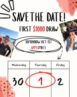 Get @reshare_app • @teammaxvscancer Heads up! Tomorrow, October 1st at 6pm (MDT), we will announce the first winner of the $1,000 draw! Thank you to everyone who has swabbed and/or donated! We appreciate every single one of you. Make sure to share this post and tell your friends so they can swab and enter the next giveaways. 
The next draw dates include: November 1st, and two on December 1st. 

Thank you to everyone who has supported and donated for Max! Let’s keep it going!

Make sure to email a photo of you and your completed kit to teammaxvscancer@gmail.com to enter! 

Good luck and happy swabbing! 

#swabformax #savelives #canadianbloodservices #stemcelldonation #giveaway