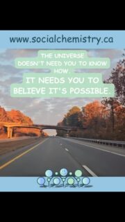 YOU DON’T NEED TO KNOW HOW. YOU JUST NEED TO BELIEVE IT’S POSSIBLE.

Read that again.

Sometimes, the hardest part of changing your life isn’t taking the first step. It’s believing there’s a reason to take it.

When you’re struggling with depression, anxiety, or feeling stuck, the future can look impossible.

You might not know how to get better.
How to find happiness again.
How to break the cycle of negative thinking.
Or how to turn things around when everything feels overwhelming.

That’s okay.

You don’t need the entire plan today. You don’t need all the answers. And you certainly don’t need to have everything figured out.

You just need to leave the door open to the possibility that things can change.

Start small.

🧠 Challenge one negative thought.
💚 Take one step toward something that brings you joy.
🤝 Reach out to someone you trust.
🌱 Explore self-help tools and mental health resources.
☀️ Give yourself permission to grow at your own pace.

Progress doesn’t always look like a breakthrough. Sometimes, it’s simply getting through a difficult day and believing tomorrow could be different.

And if you’re struggling to find that belief right now, you don’t have to do it alone.

At SocialChemistry.ca, we’re here to help you discover resources, practical tools, and new perspectives that can support your mental health and personal growth.

Because your current circumstances don’t have to define your future.

You don’t need to know exactly how you’ll get there.

Just don’t close the door on what’s possible.

Your next chapter might begin with one small belief: things can get better.

Visit SocialChemistry.ca and take your next step toward a healthier mind.

#socialchemistry #MentalHealthMatters #DepressionSupport #SelfHelpGrowth #HopeIsPossible