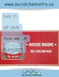 Day 7 – Pick Me Up Playlist: Billy Balloon Head by Massive Wagons

Not every song has to be deep to make an impact.

Sometimes… you just need something fun, loud, and a little ridiculous to shake off the mood you’re in.

Billy Balloon Head is exactly that. High energy, unapologetically silly, and the kind of song that doesn’t give your stress a chance to stick around. It pulls you out of your head and drops you right into the moment.

And that’s part of mental health too.

Not every reset comes from reflection. 
Sometimes it comes from laughter. 
From movement. 
From letting yourself not take life so seriously for a few minutes.

That’s why the Pick Me Up Playlist on SocialChemistry.ca isn’t just about meaningful lyrics. It’s about energy shifts. It’s about finding whatever works in the moment to help you release, reset, and reconnect.

So if today feels heavy… try something different. 
Turn this one up. Let it be loud. Let it be fun. Let it interrupt the stress.

Because even a few minutes of feeling lighter matters.

Explore the full Pick Me Up Playlist at SocialChemistry.ca for more songs that help with stress relief, mood boosts, and mental health support.

#socialchemistry #pickmeupplaylist #mentalhealth #musictherapy #moodboost